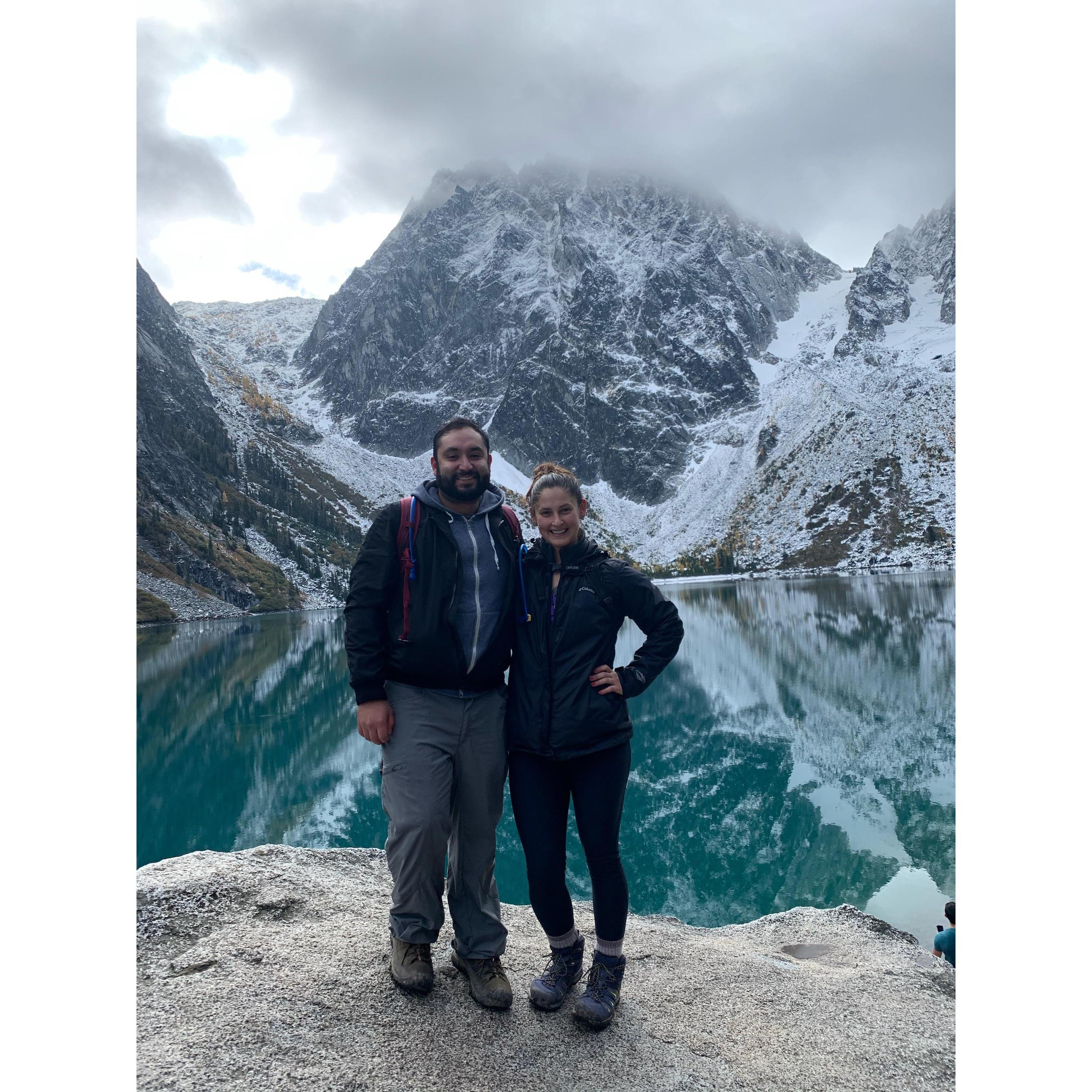 In the Enchantments in Central Cascades, WA