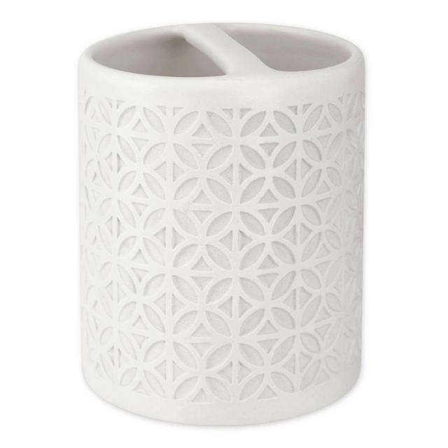 Felix Toothbrush Holder in White