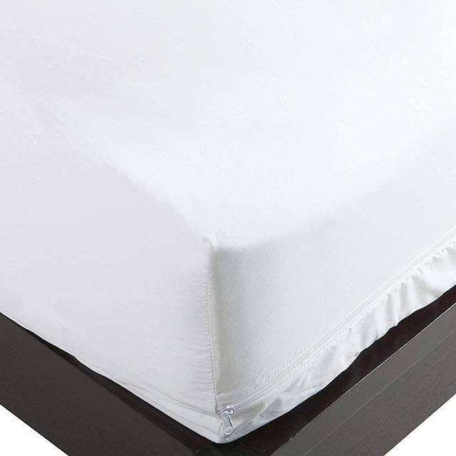 Allersoft 100-Percent Cotton Bed Bug, Dust Mite & Allergy Control Mattress Protector (King (78x80x9))