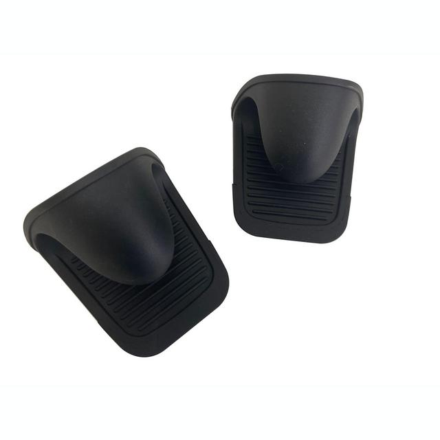 Our Table™ Silicone Ribbed Mini Mitts in Red (Set of 2)