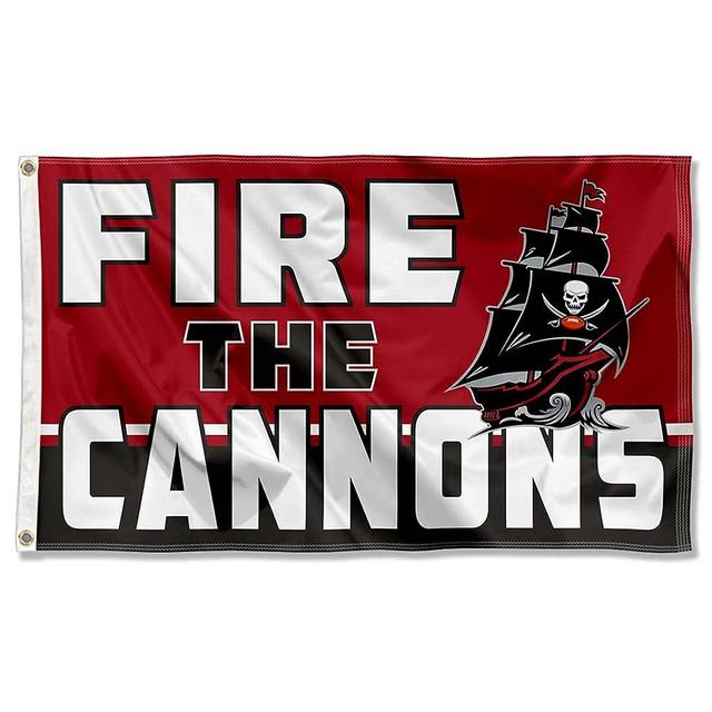 Tampa Bay Buccaneers Fire The Cannons 3x5 Outdoor Flag