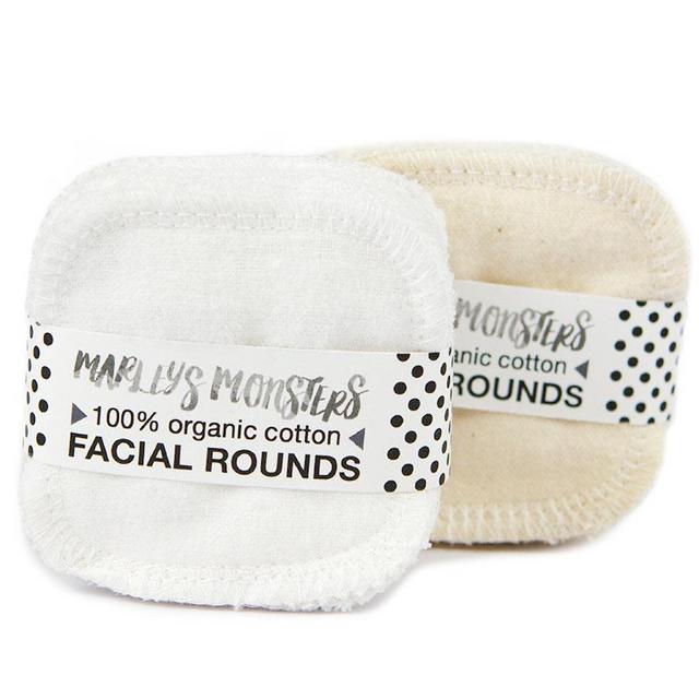 Organic Reusable Facial Rounds – 20 Pk