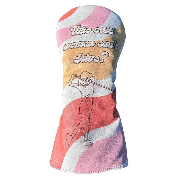 Driver Headcover Funny for Women - Who Said Women Can't Drive? Inappropriate Driver Covers for Golf Clubs Gift - Ladies Golf Driver Head Covers