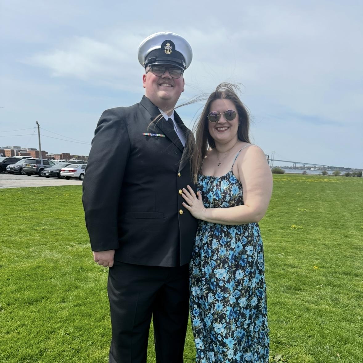 A trip to Newport, RI for our friend Pedro’s Officer Commissioning Ceremony where Mike was his first salute! (2024)