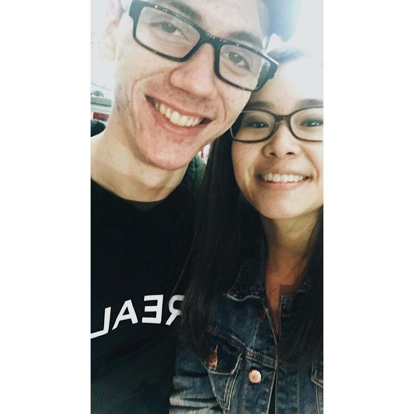 our first concert together!