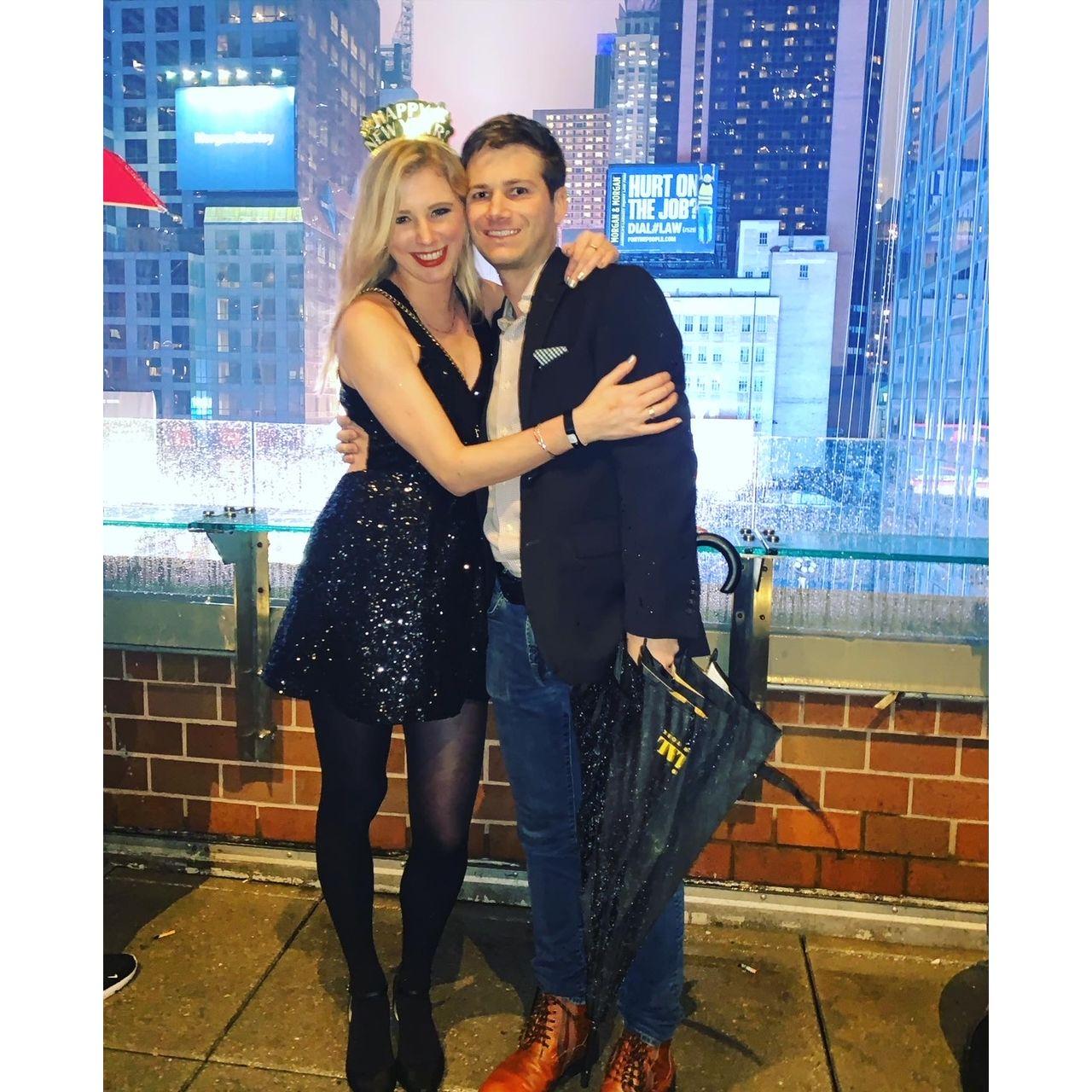 New Year Eve at Ted's hotel the M Social in Times Square