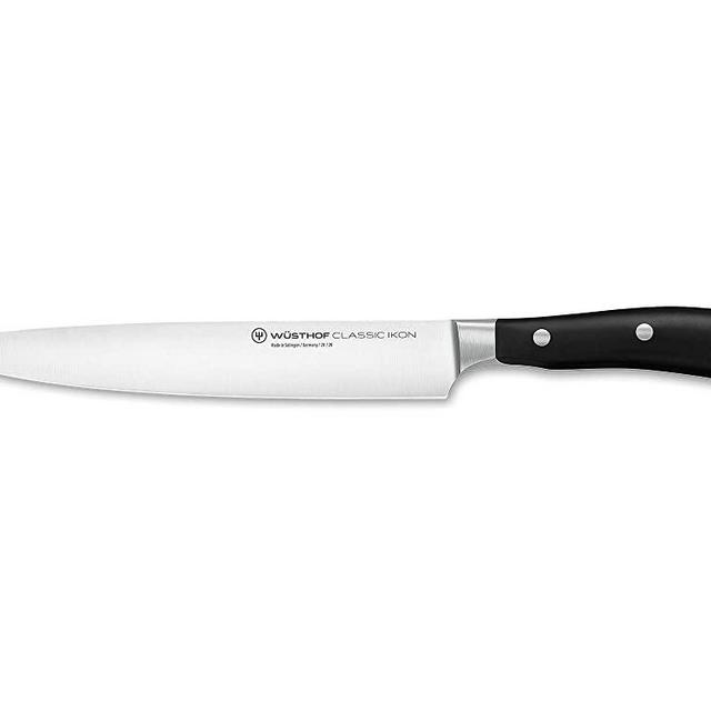 Wüsthof Classic IKON Carving Knife, 8-Inch, black (1040330720)