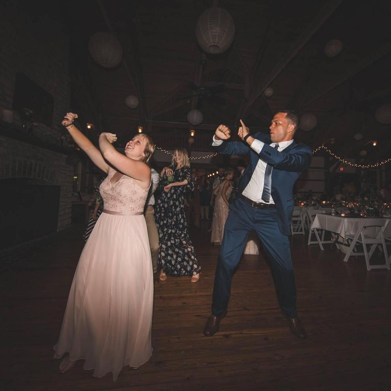 What can we say except that we love "The Wobble!" Expect it to be epic at the wedding.