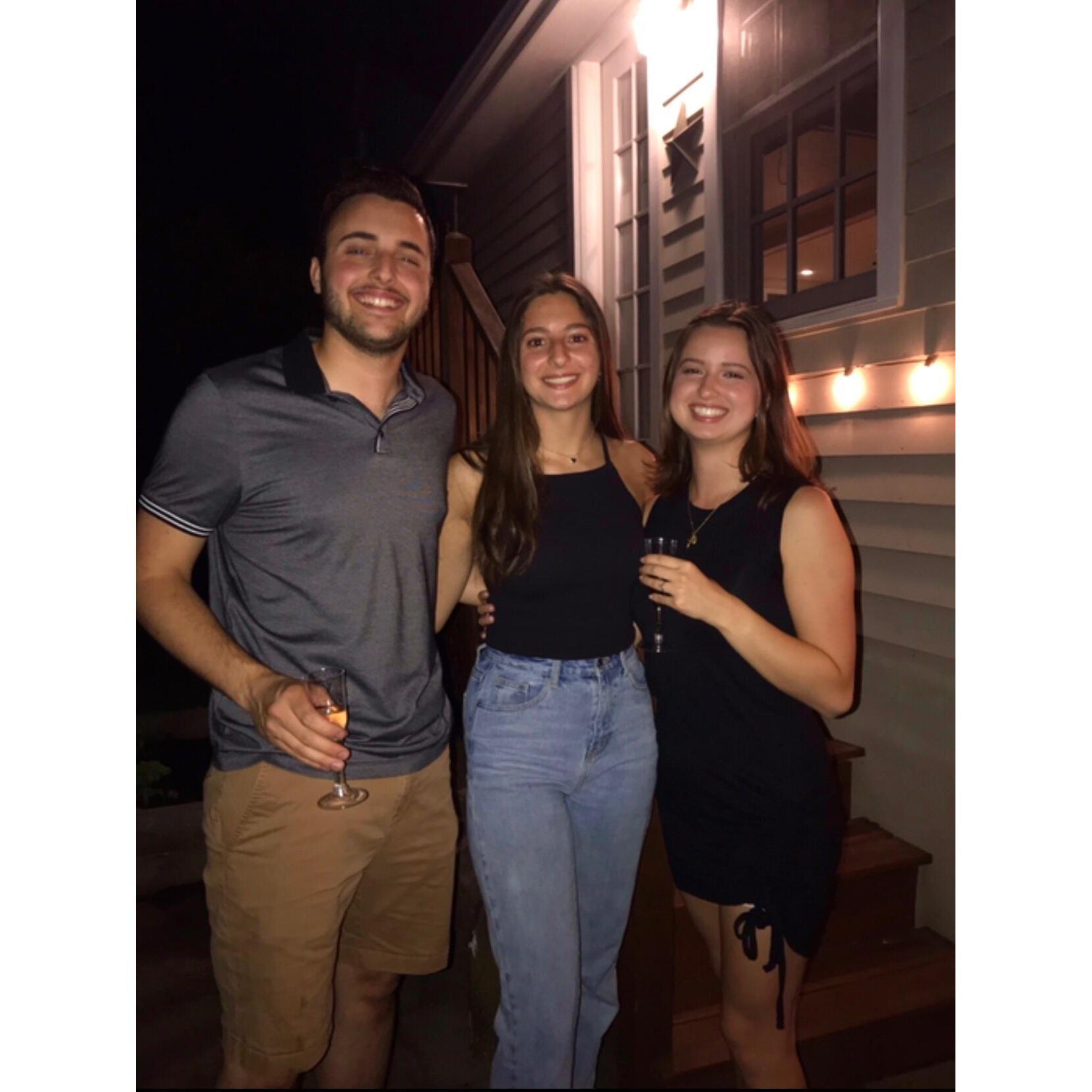 The night we got engaged!