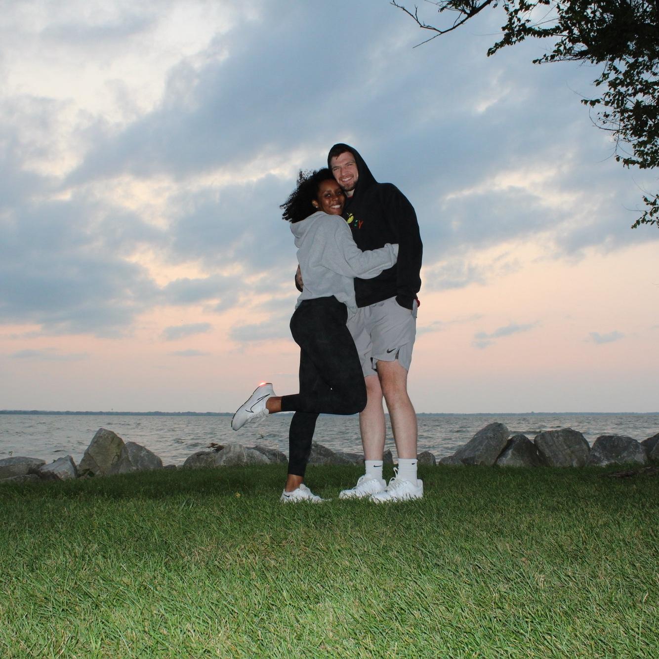The day we found our new sunset spot in Wisconsin. Little did Char know, David would propose here about a month later!
