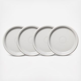 Bistro Coupe Luncheon Plate, Set of 4