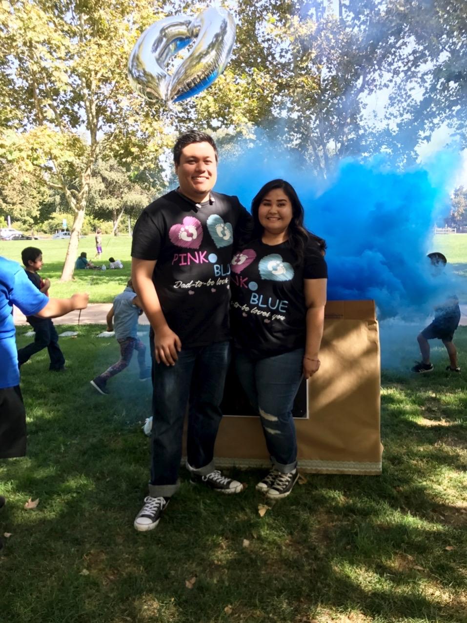 Our gender reveal 2017