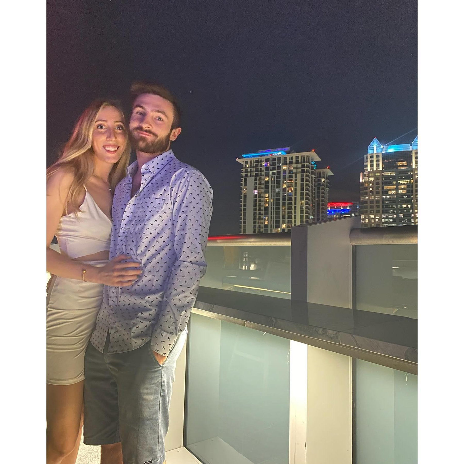 Rooftop of Orlando, from when we lived in our second apartment and our first big move