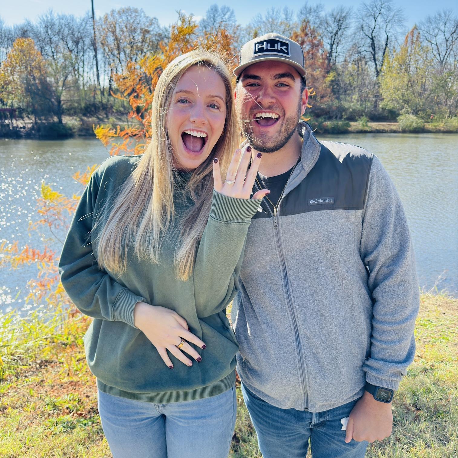 He finally popped the question- 11.16.24 💍