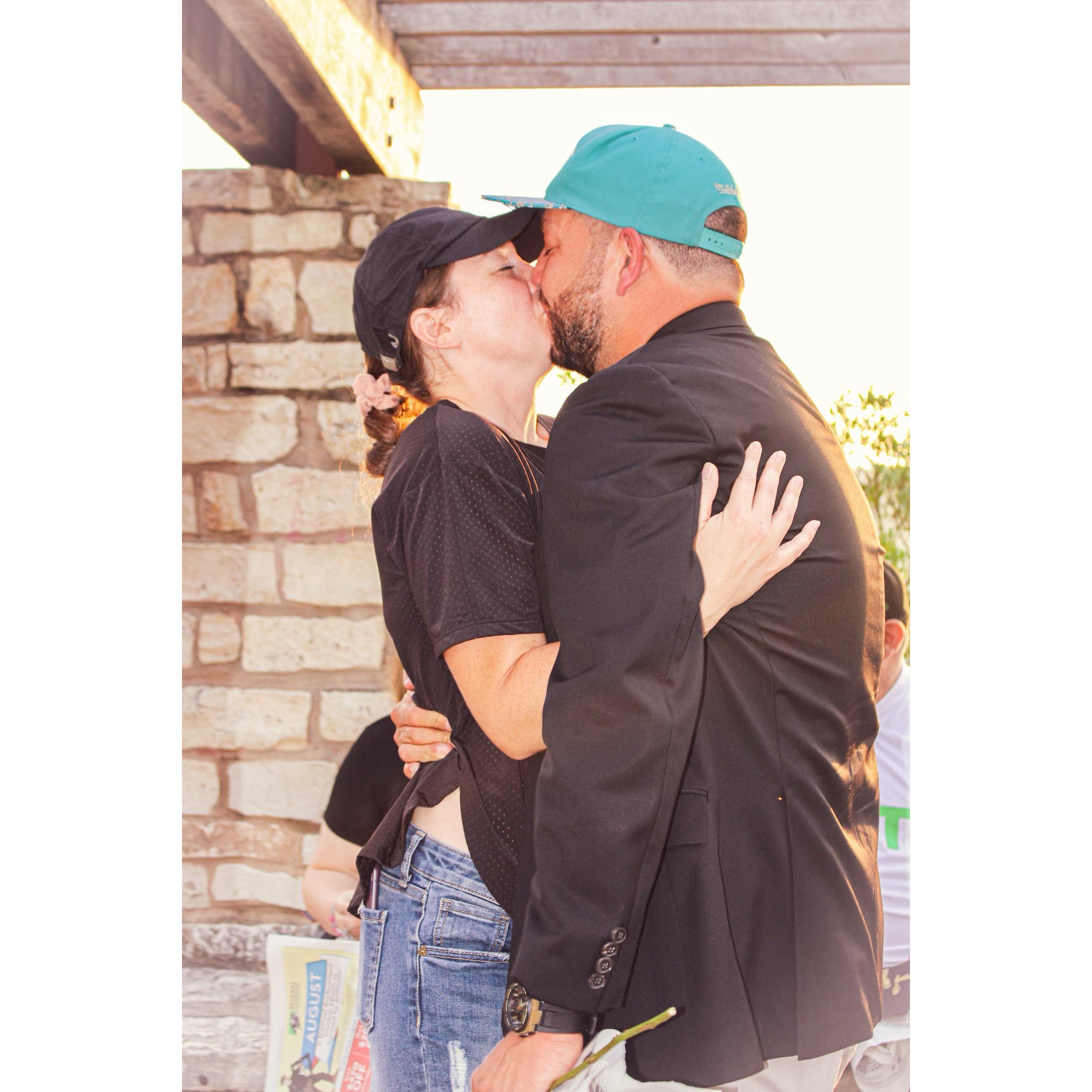 Right after Ismael proposed.
