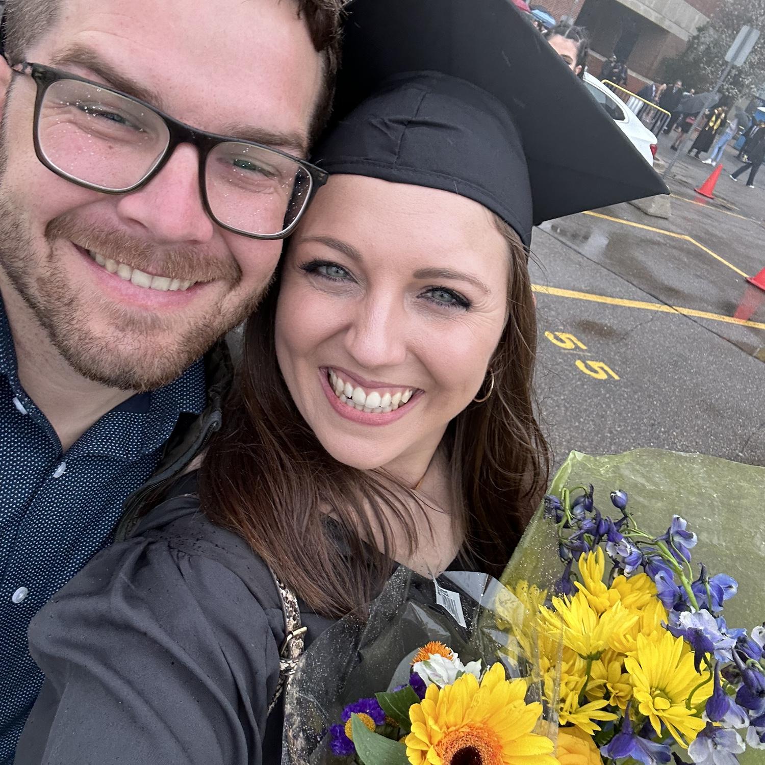 Kristin’s MBA graduation