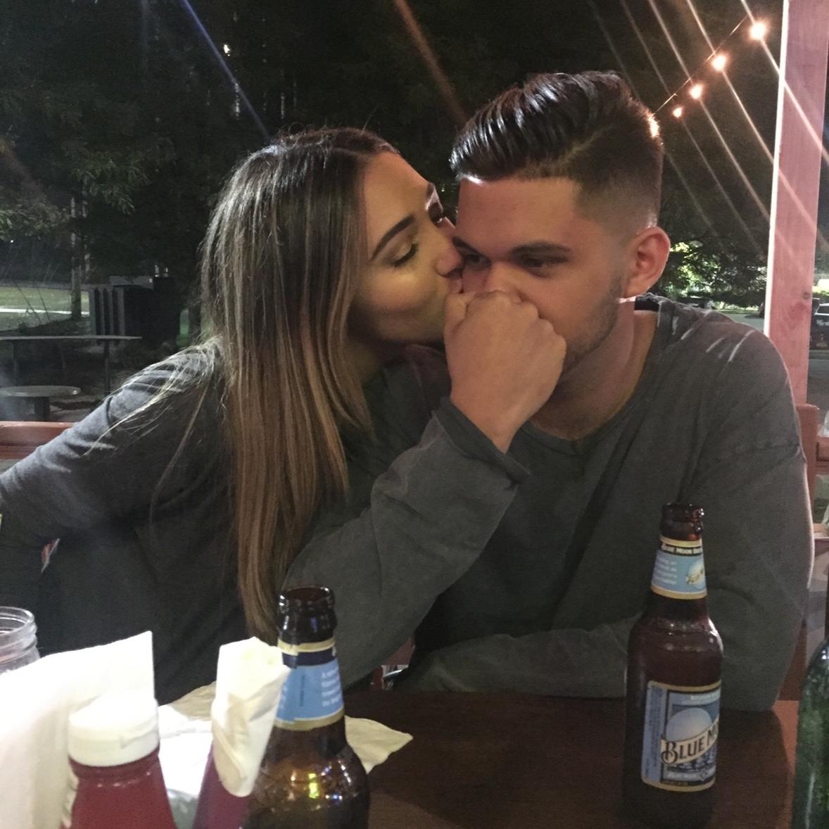 The first time David met Colleen!