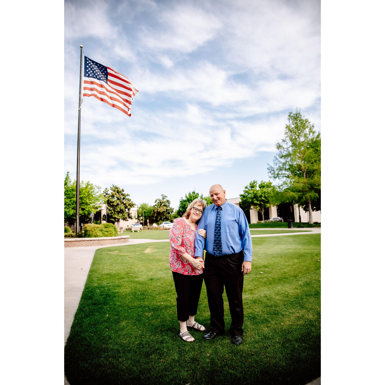Our engagement photos in downtown Sulphur Springs, TX.