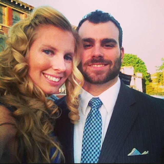 Attending our first wedding together!