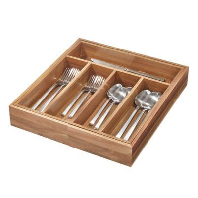 Squared Away™ Expandable Flatware Organizer