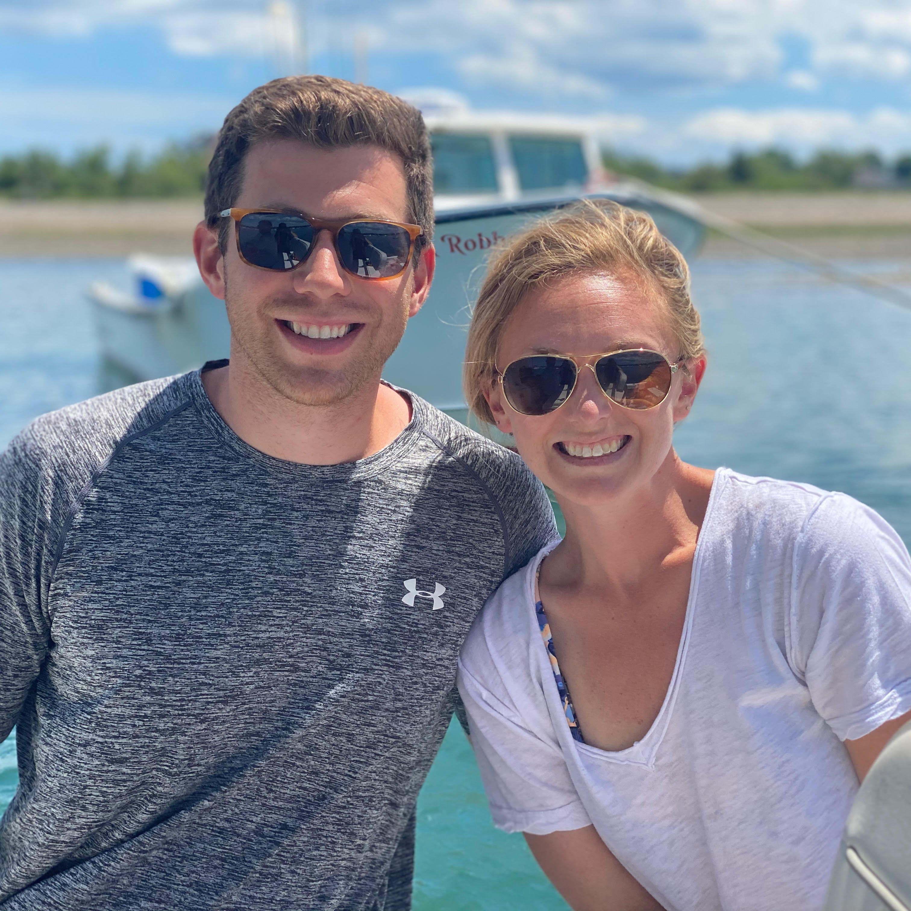 On the water in Osterville.