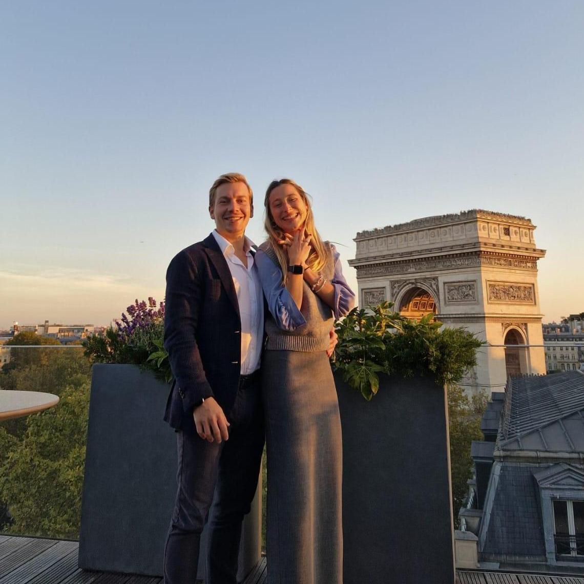 The location of the proposal, Arc du Triomphe!