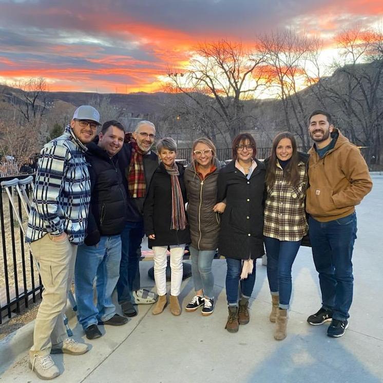 Saunders family Thanksgiving vacation in Colorado