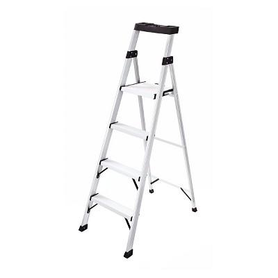 Rubbermaid Aluminum Ladder with Project Top, 5.5 Ft.