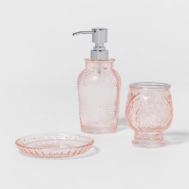 Glass Bath Bundle Blush - Opalhouse™