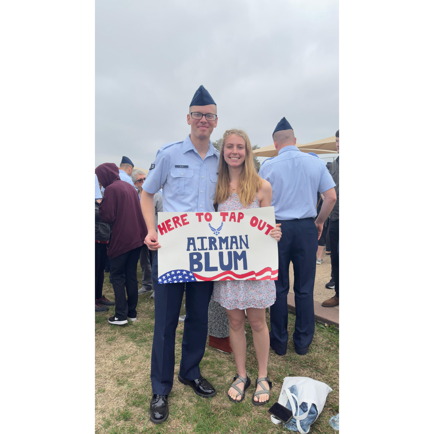 Airman Blum graduation day 2. San Antonio, TX