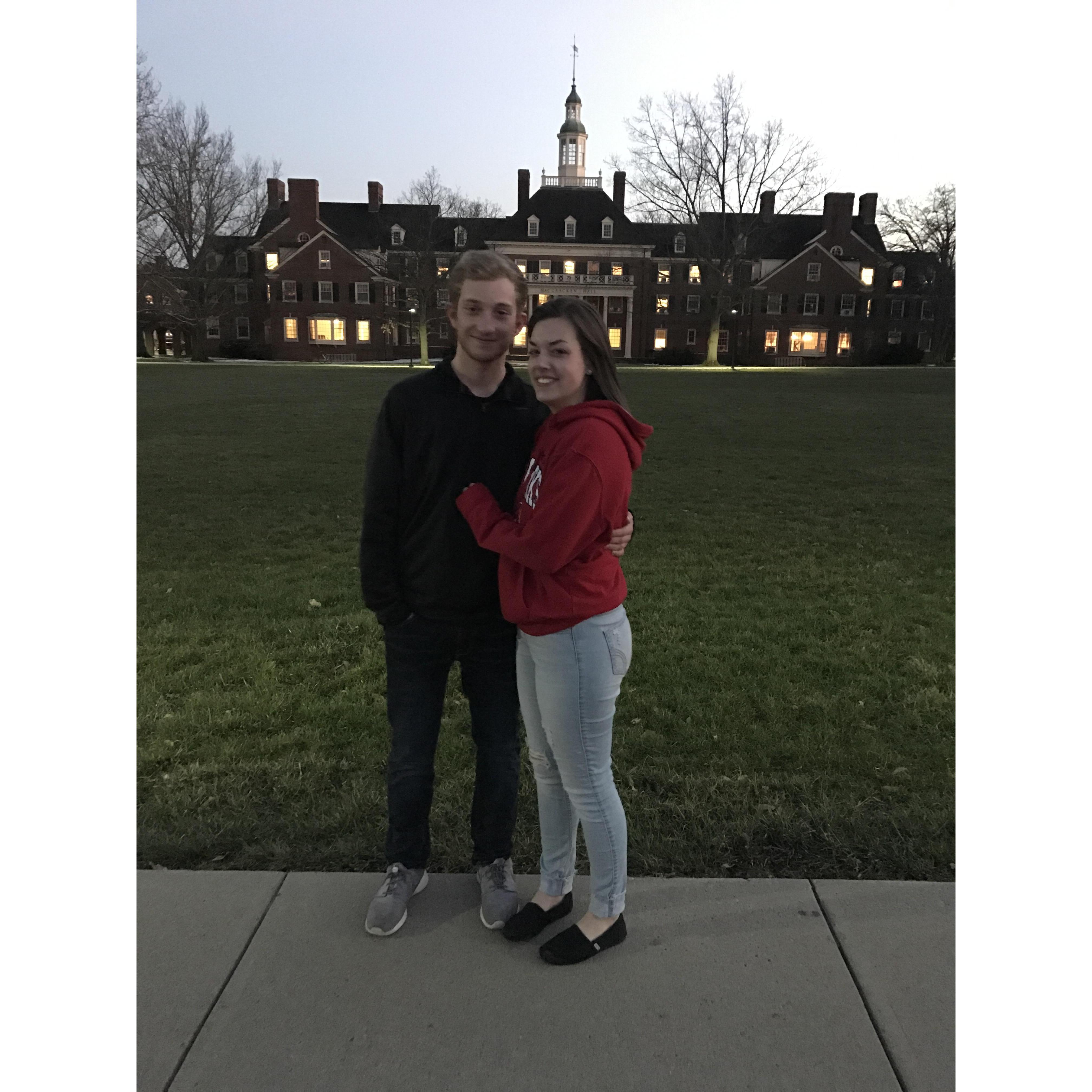 While we were in college there was lots of traveling back and forth for both of us between Miami and UC! 03/04/2017