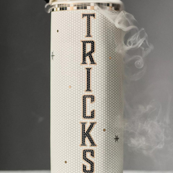 The Bistro Tile Stoneware Canister: Halloween Edition