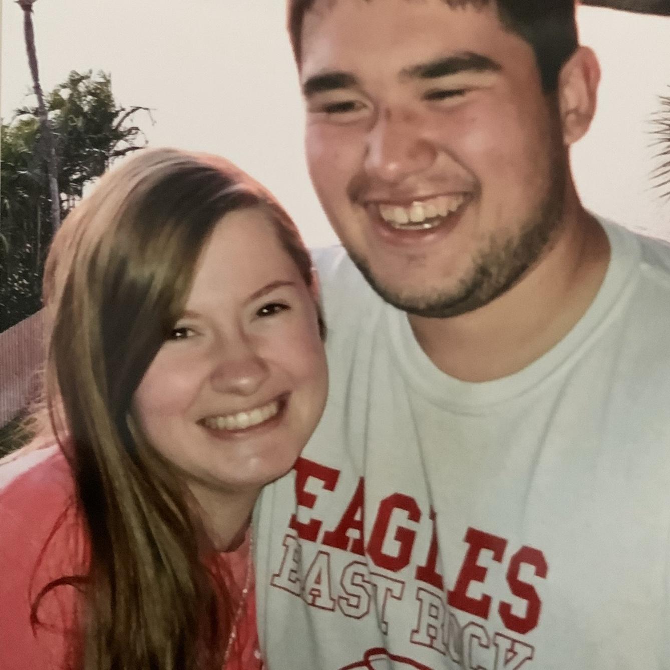 A picture from our first trip to Florida together