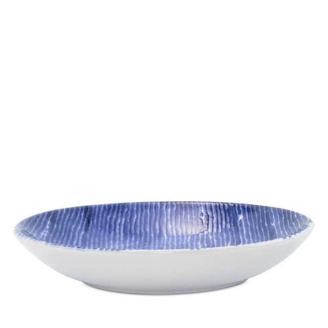 VIETRI Santorini Stripe Pasta Bowl