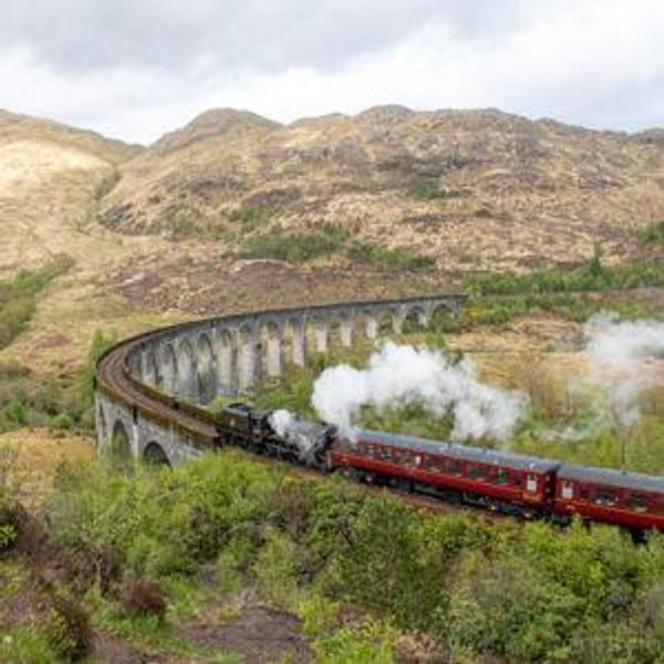 Rental Car so We Can Drive to the Harry Potter Train in Scotland