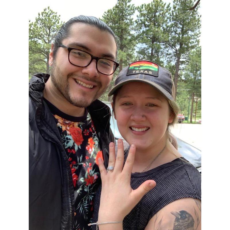 Evergreen, Colorado when he proposed 2019