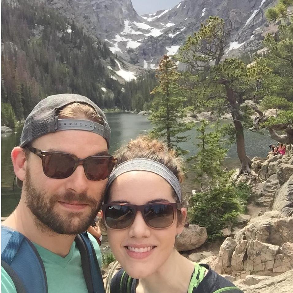 Our first hike after we moved to Colorado for Liz's internship
