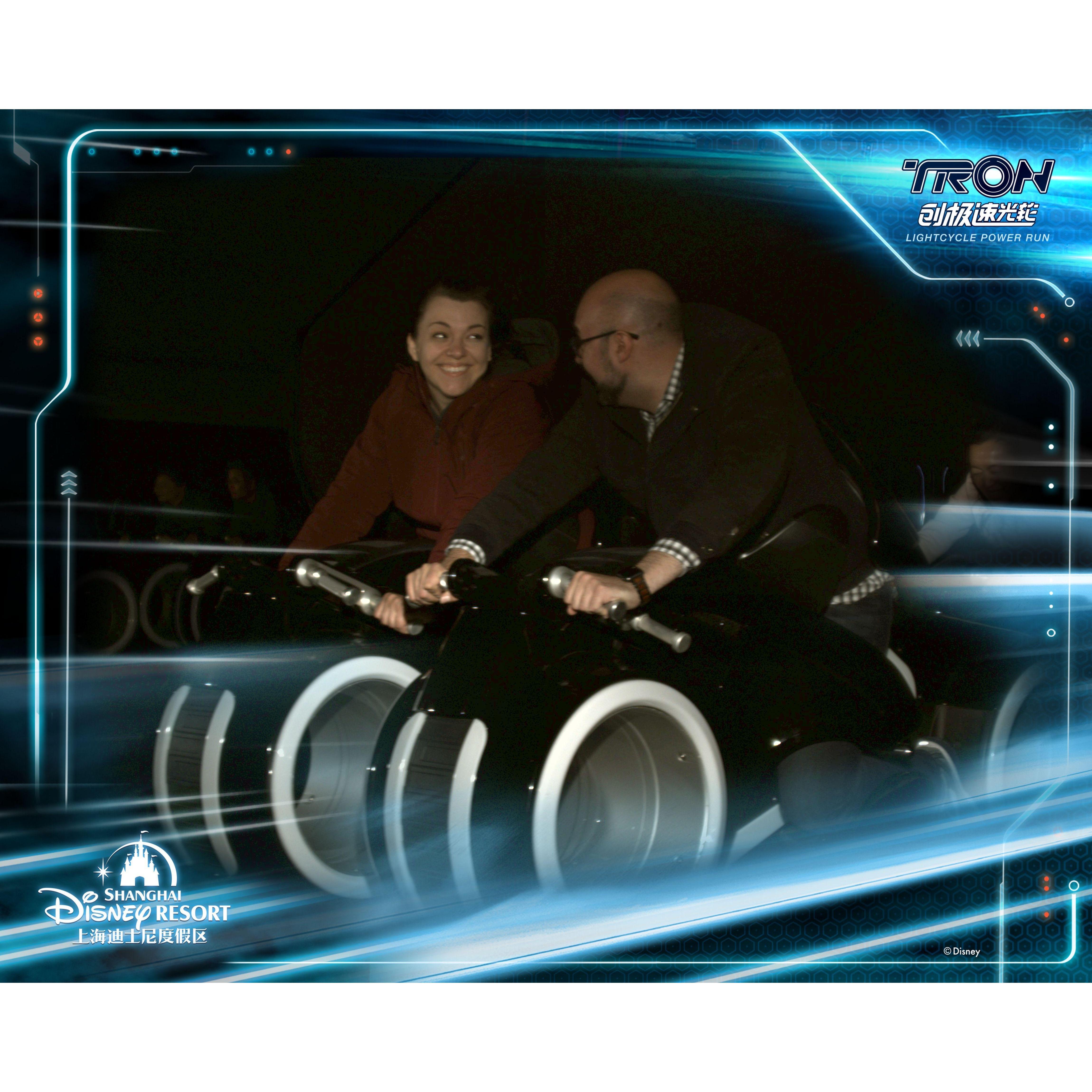 We screamed "I love you almost as much as this Tron ride" every single time we rode it, which was about 27 times.