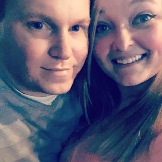 At a friends birthday celebration! My favorite picture of us!