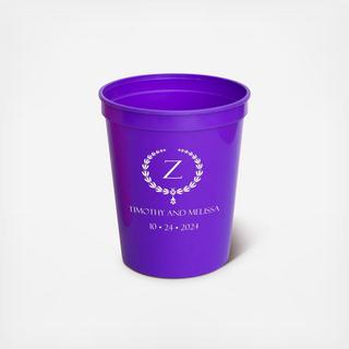 Laurel Wreath 16 Oz. Stadium Cup, Set of 25