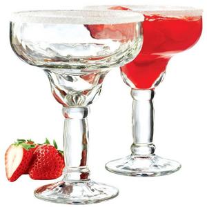 Libbey 5784 Yucatan 4-Piece Margarita Glass Set, 13.5-Ounce, Clear