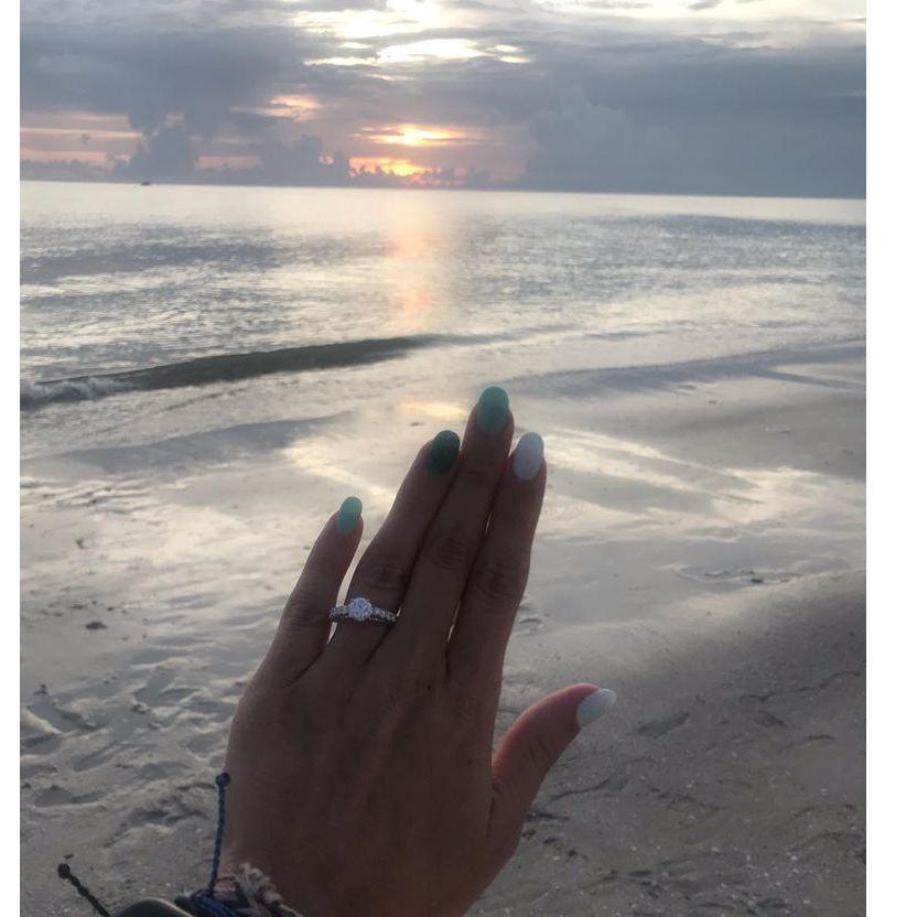 Naples Sunset... and a Diamond - July 5, 2019