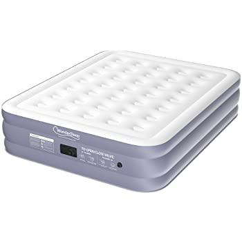 SoundAsleep Dream Series Air Mattress with ComfortCoil Technology & Internal High Capacity Pump - Queen Size