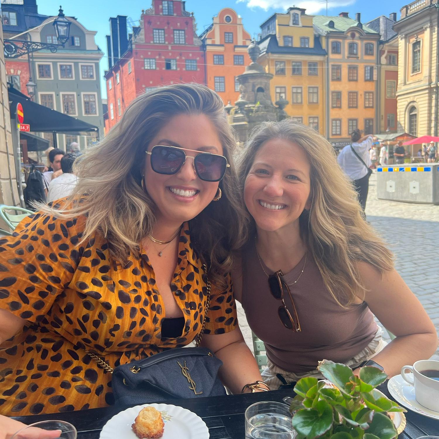 Katie's first Fika in Old Town.
Stockholm 2023