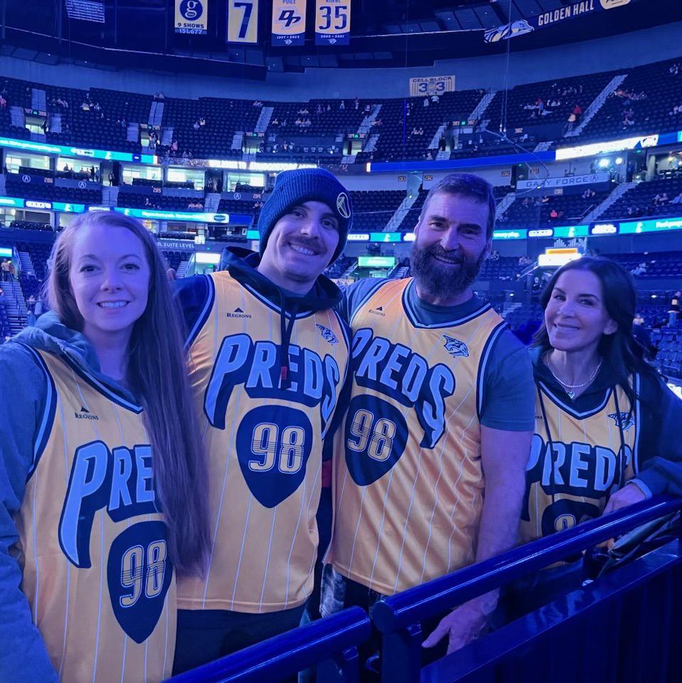 Nashville Predators game, 2025