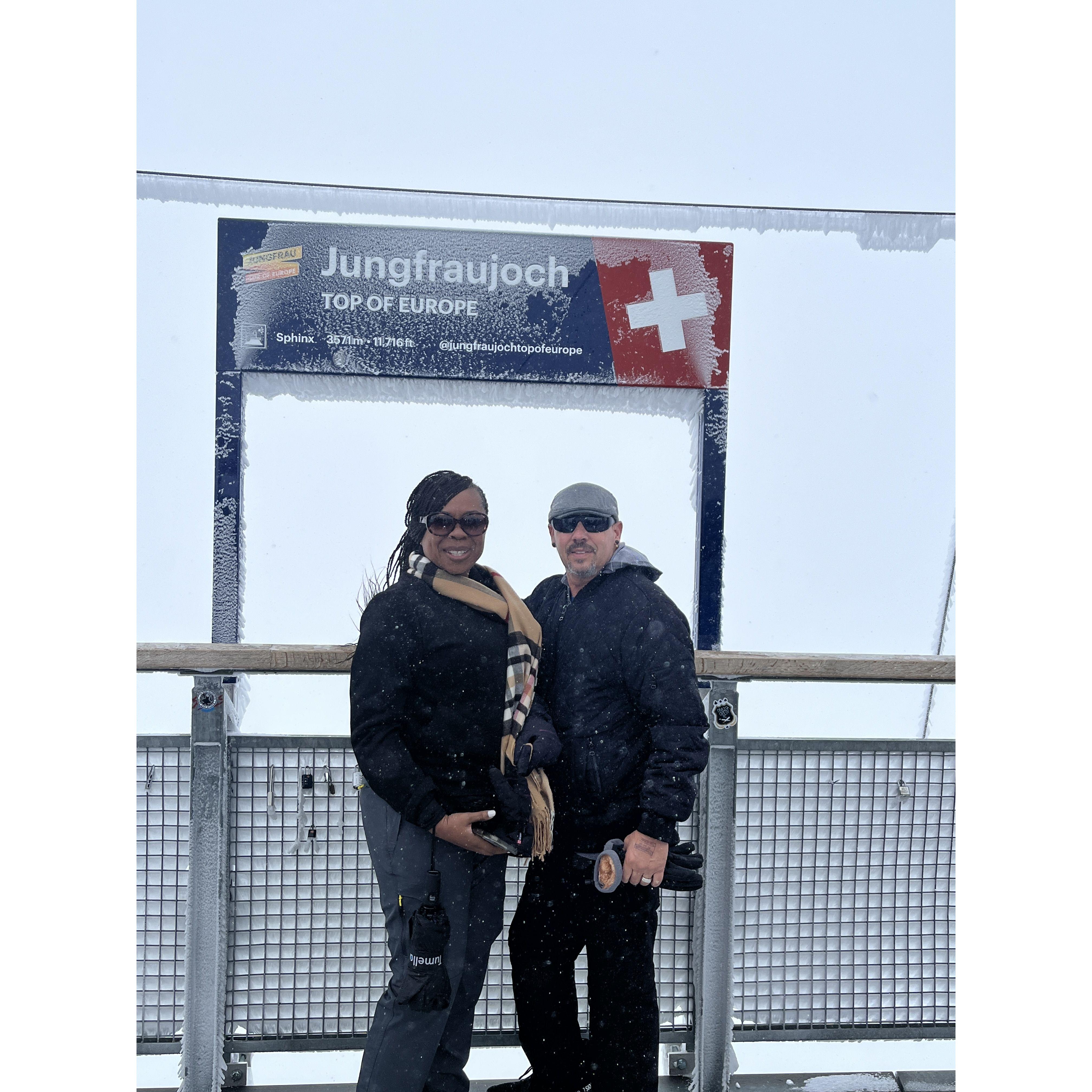 The top of Europe, Jungfraujoch, Switzerland