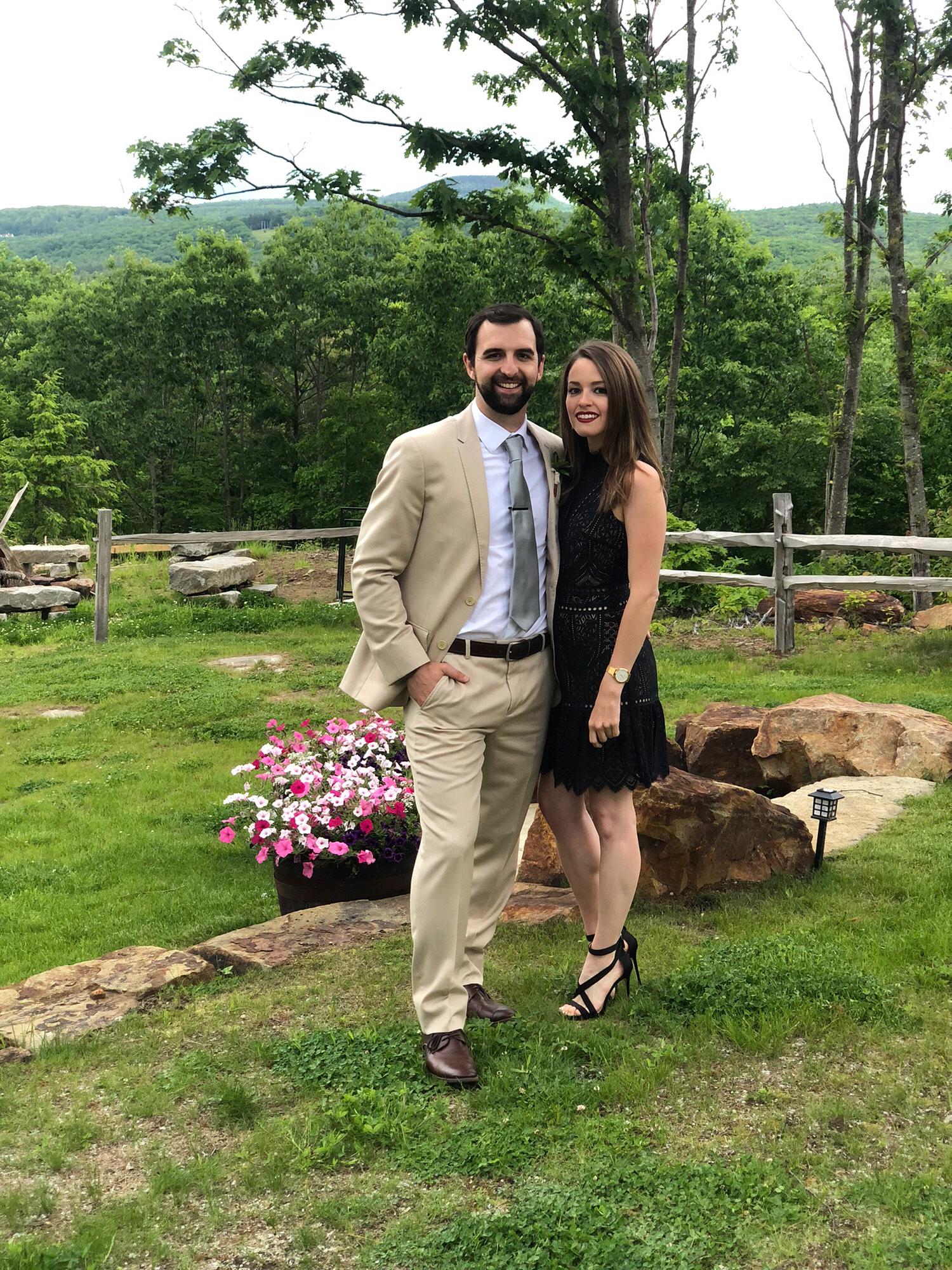 Celebrating Bryce and Angela in NH
