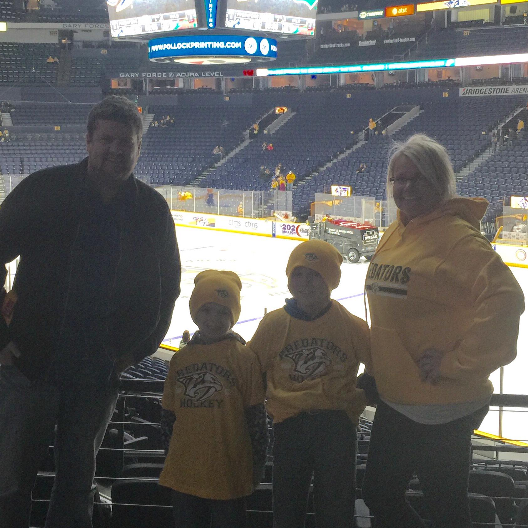 Predators Game!! 🏒🥅