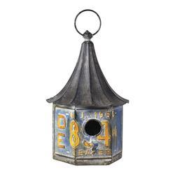 Enchanted Garden® 15" Rustic Blue Bird House at Menards®
