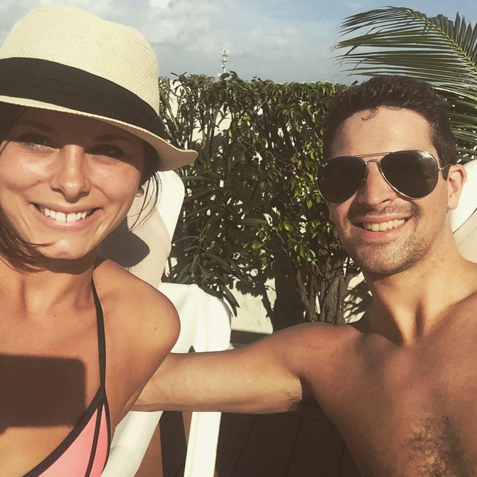 Our first trip together, Cancun!